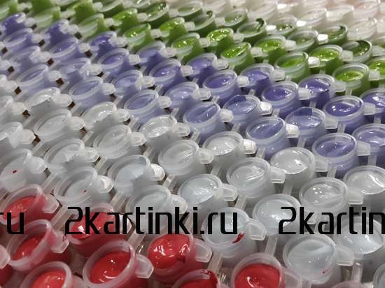 Картина по номерам 40x50 VA-3584 Фонарики среди сакур в саду за 609 руб.  в интернет-магазине  Картина по номерам 40x50 Фонарики среди сакур в саду