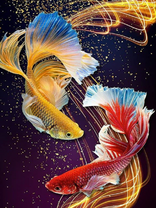 Без бренда «Желтая и красная рыбки (20шт)» в Барнауле 