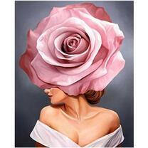 Без бренда «Девушка с розовой розой на голове» в Барнауле 