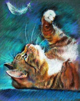 Без бренда «Котенок играет пером» в Барнауле 