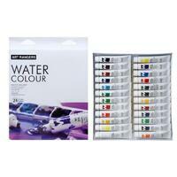 Без бренда «Коробка 24 шт.: Краски акварель «Две картинки» в тюбиках 24 шт. по 12 мл» в Барнауле 