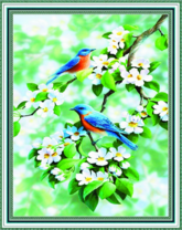 Без бренда «Две птички на цветущей яблоне» в Барнауле 