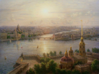 Без бренда «Вид на Петропавловскую крепость» в Барнауле  в интернет-магазине  Без бренда «Вид на Петропавловскую крепость» в Барнауле