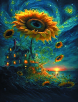 Без бренда «Фэнтези сюжет с подсолнухом» в Барнауле в интернет-магазине  Без бренда «Фэнтези сюжет с подсолнухом» в Барнауле