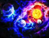 Без бренда «Солнце и планеты среди туч» в Барнауле 